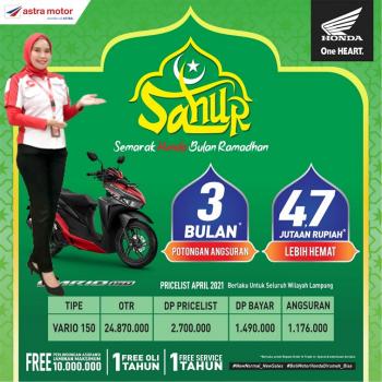 Beli Motor Sebelum Lonjakan Harga di Bulan Ramadhan Hanya di Astra Motor Natar